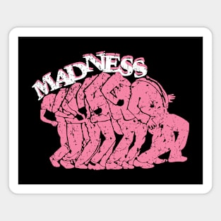 Vintage Madness - Distressed Pink Magnet